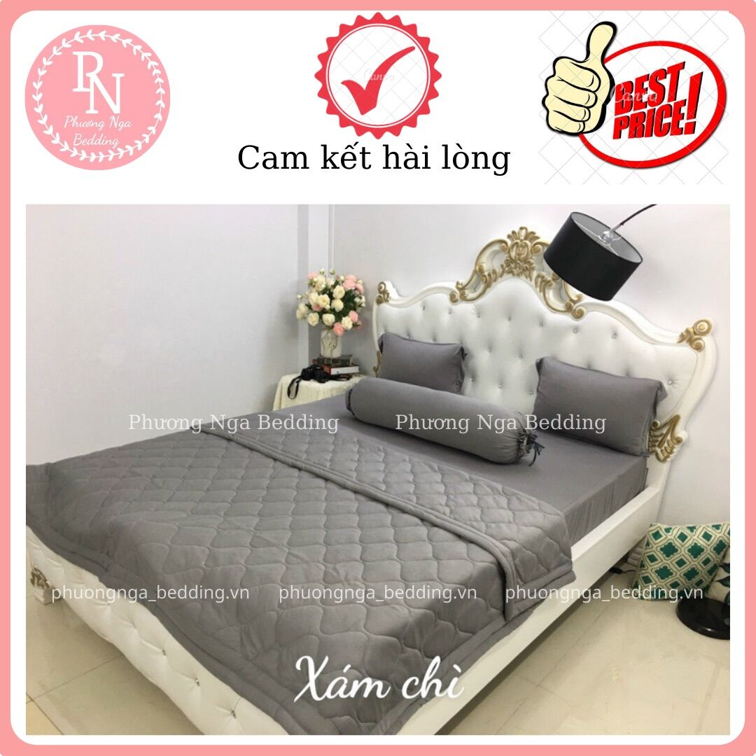 Ga lẻ thun lạnh Hàn Quốc 1 màu( không áo gối)