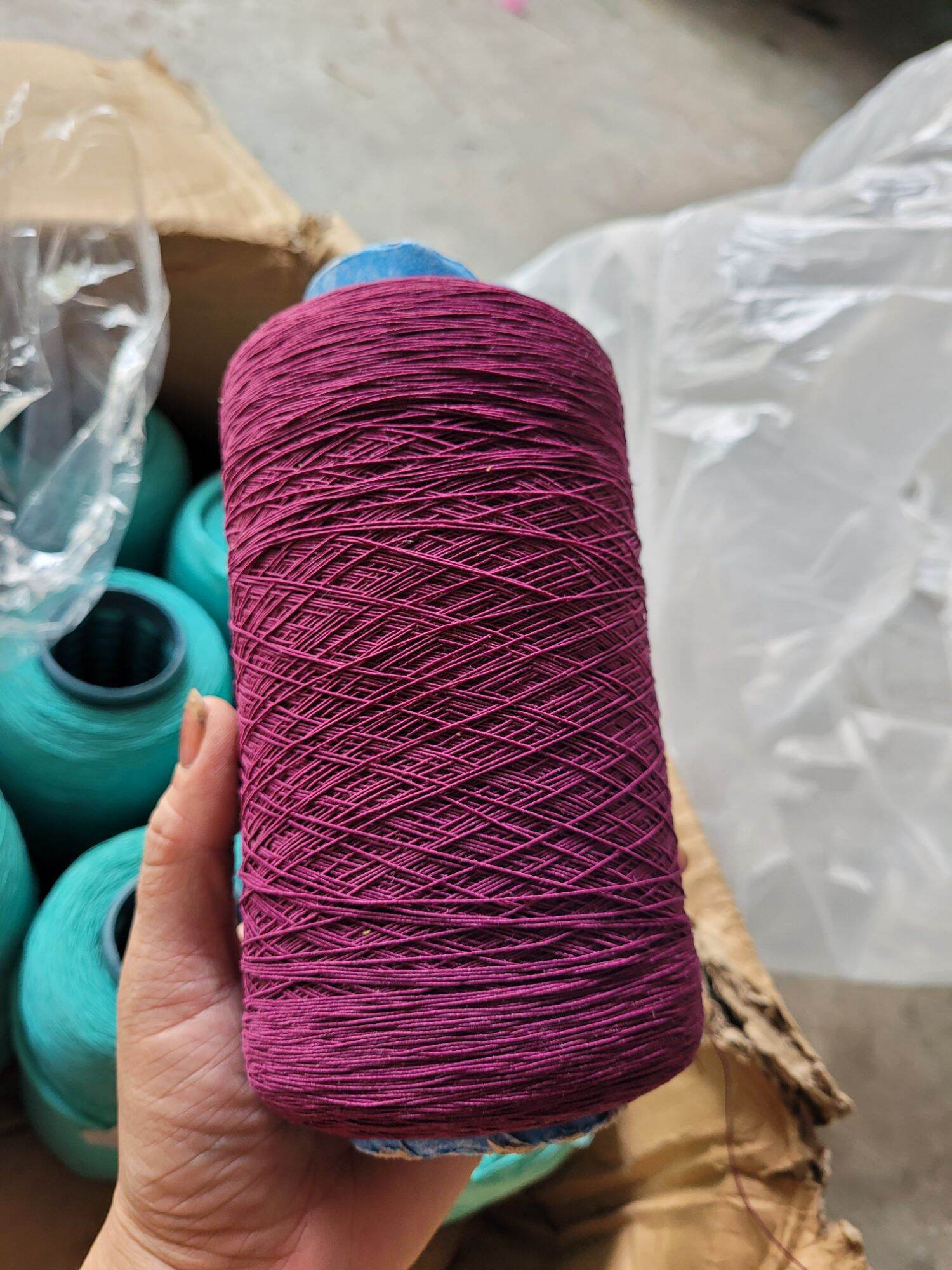 Chỉ chun  may nhún bèo, chạy smocking