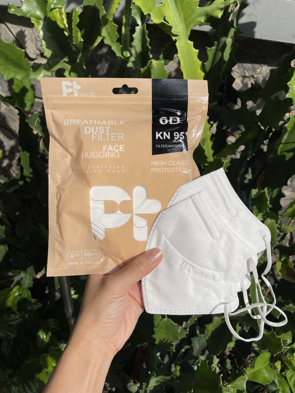 Gói 10 cái khẩu trang 6d mask