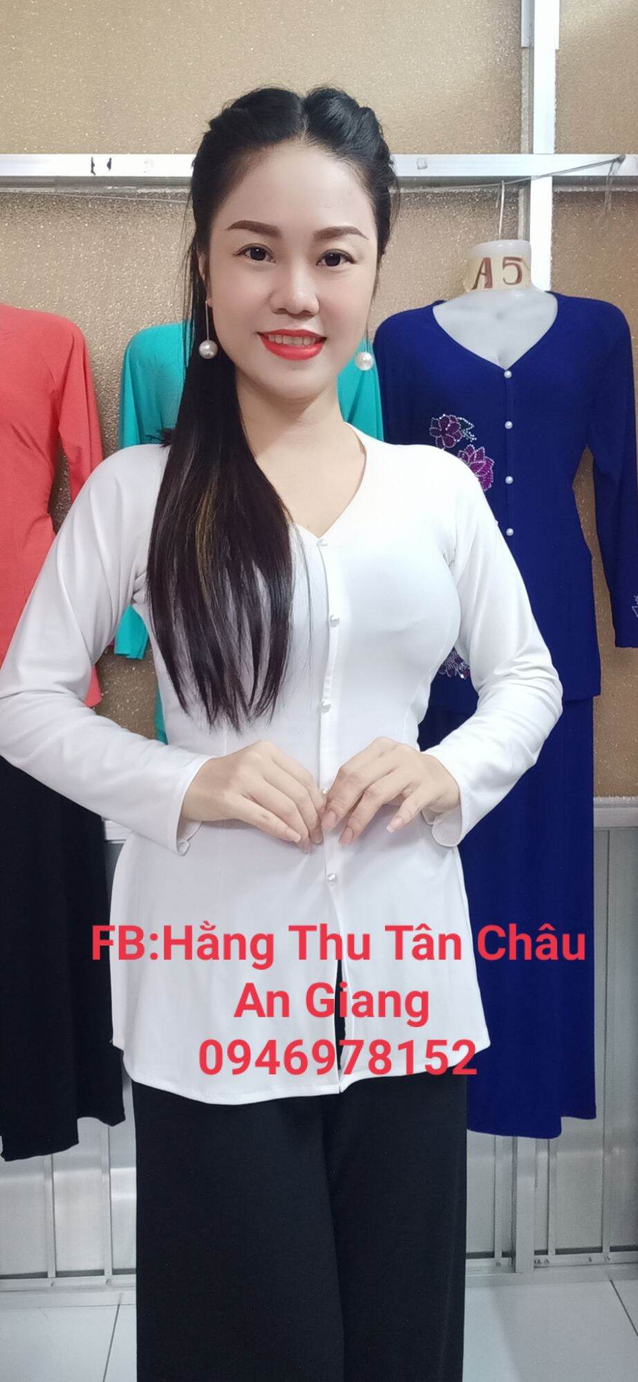 (NHÓM 1) ÁO LẺ BÀ BA TRƠN (KHÔNG KÈN QUẦN)KHÁCH CHỌN QUẦN TRONG PHẦN GIỎ HÀNG