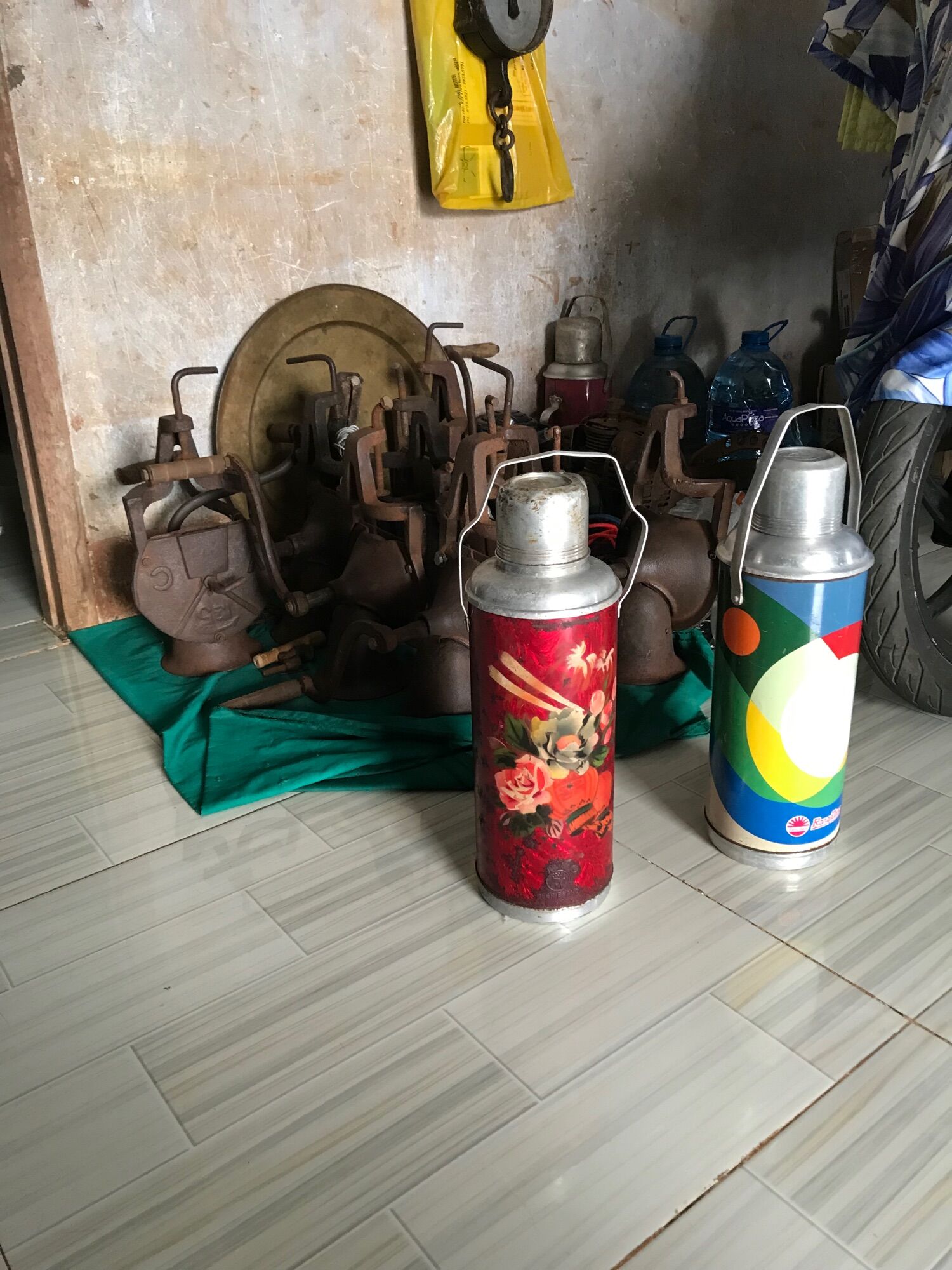 Cối xay cà phê xay tiêu pháp xưa