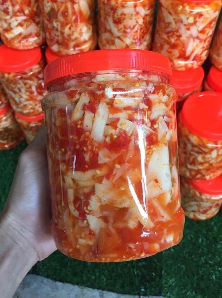 Măng chua tỏi ớt, mắc mật