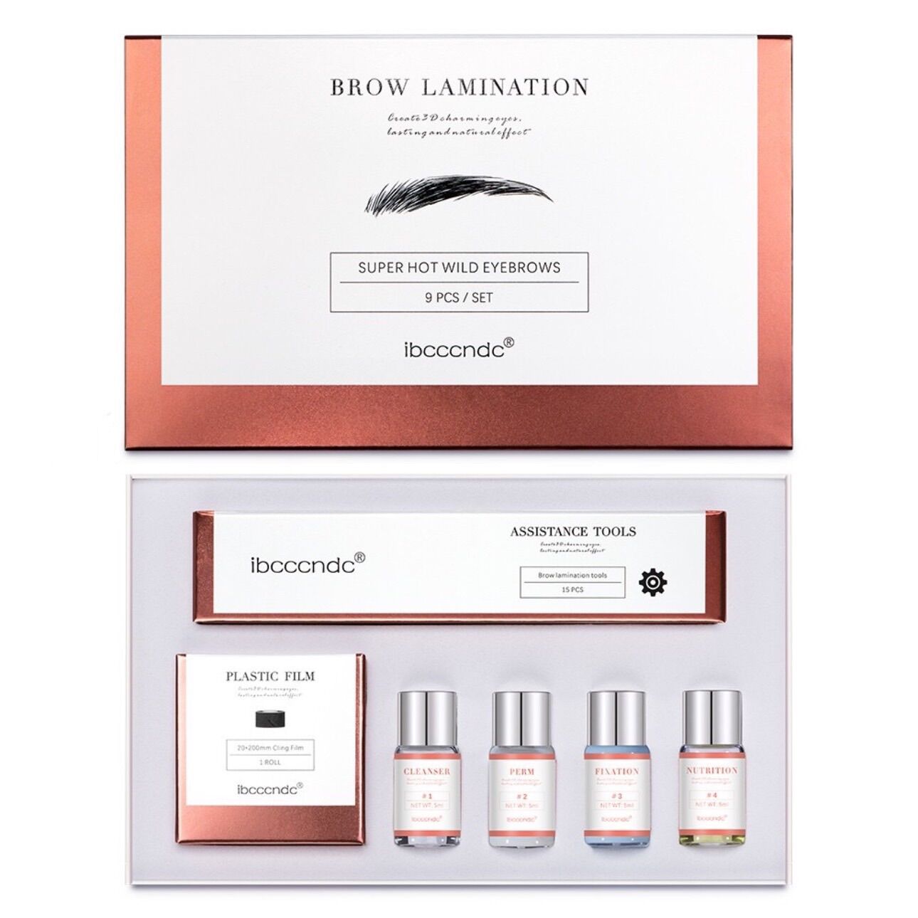 Brow LAMINATION-Set Uốn Định Hình Chân Mày