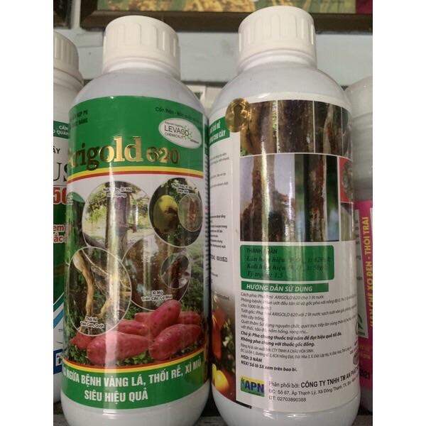 Arigold 620 hạn chế vàng lá nức thân xì mủ