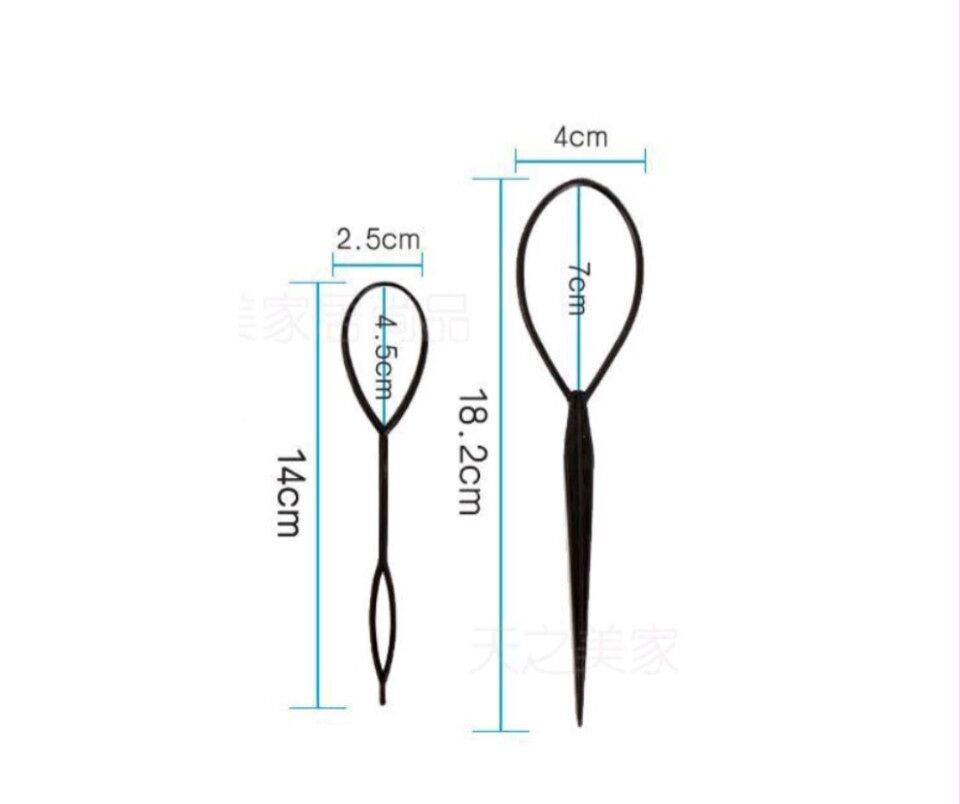 bộ dụng cụ tạo kiểu tóc có 2 món