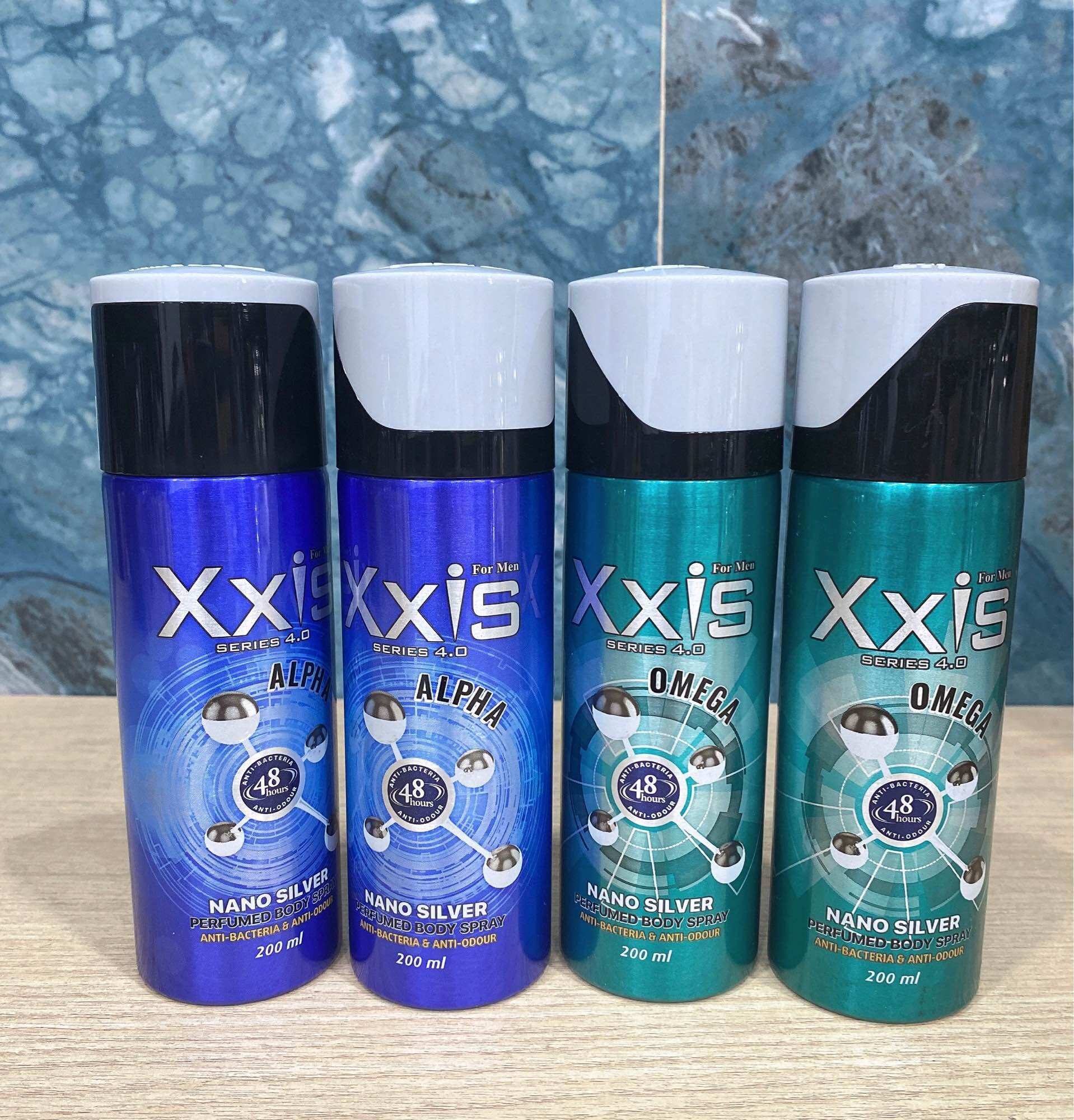 Xịt Khử Mùi Nước hoa Toàn Thân XXIS 200ml cho nam