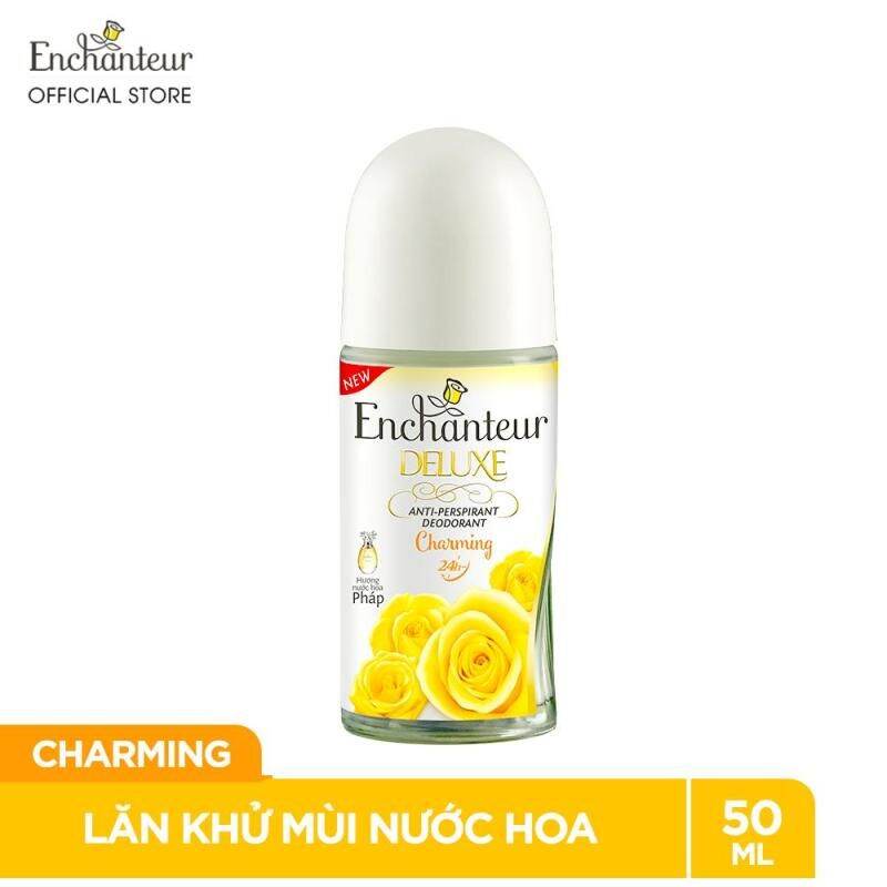 Lăn khử mùi Enchanter deluxe charming khô thoáng 25 ml, 50 ml