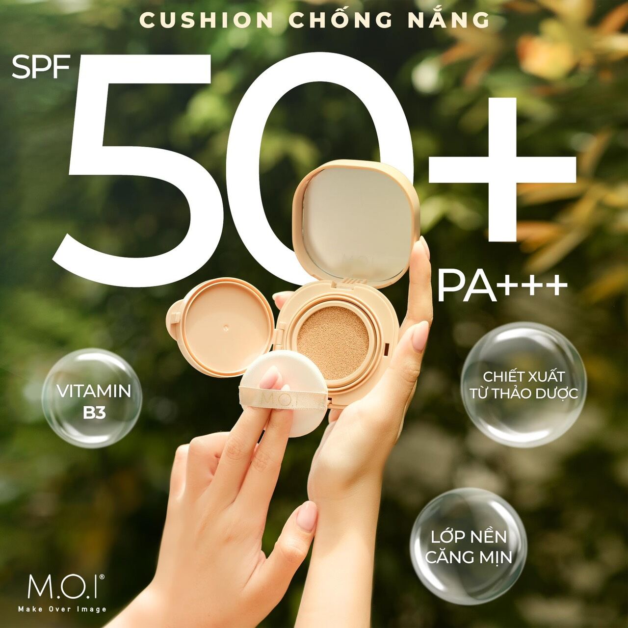 Phấn nước m.o.i baby skin cushion chính hãng