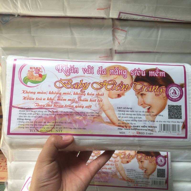 (200gr) Khăn vải khô đa năng Hiền Trang