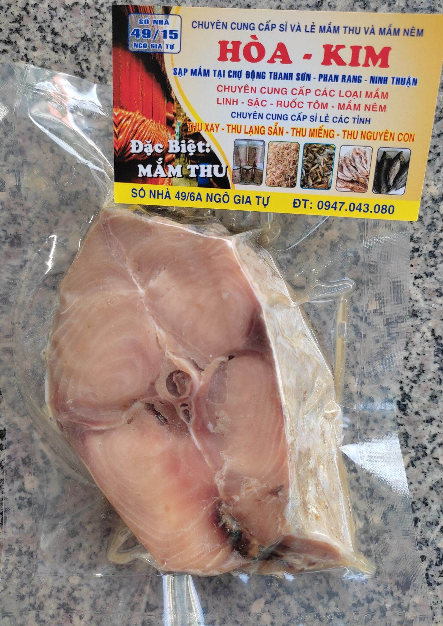 Mắm cá thu cắt lát 1kg - Hoà Kim Phan Rang