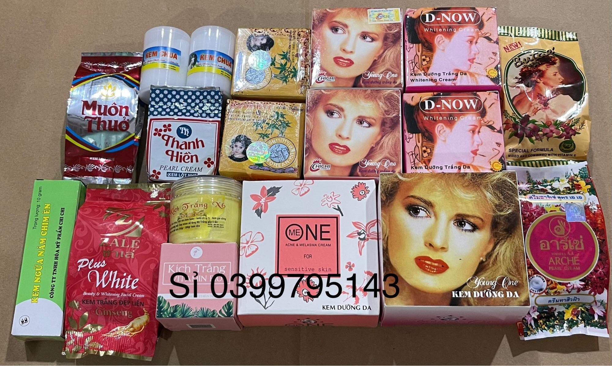 Công thức kem trộn siêu trắng nhanh