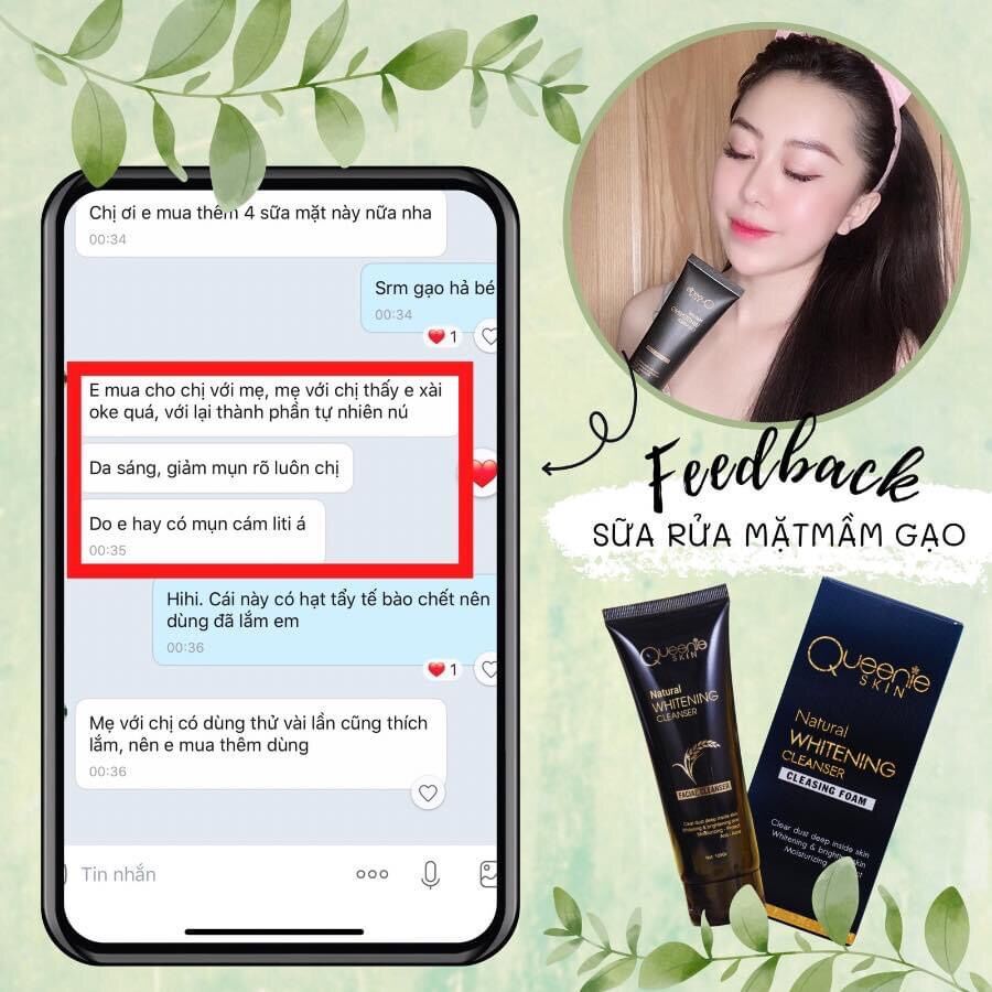 Sữa rửa mặt mầm gạo