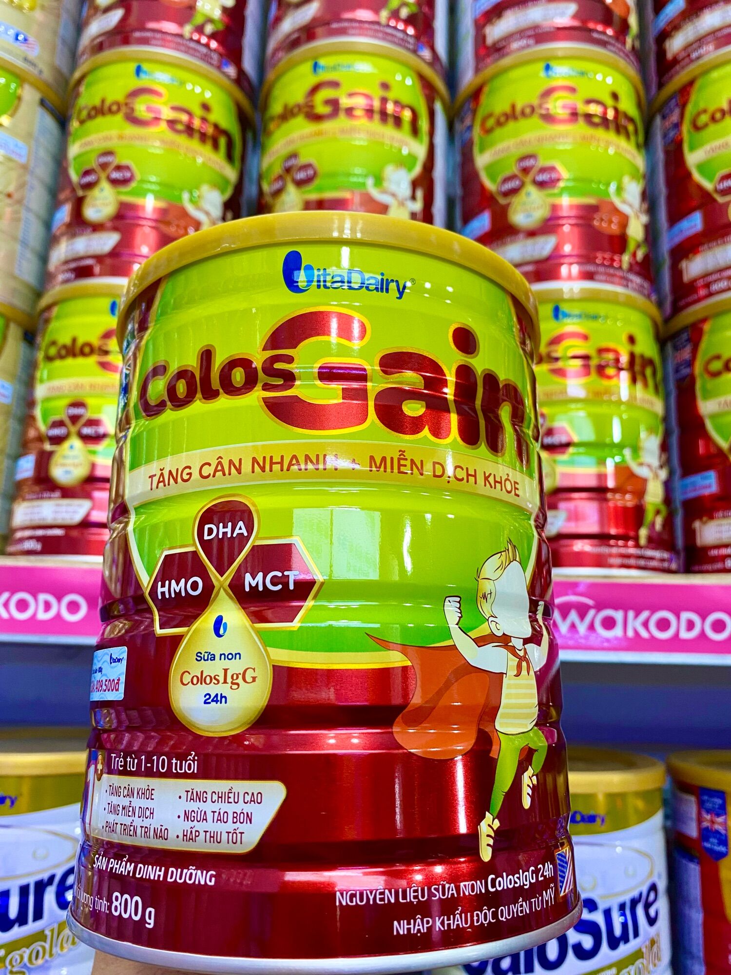 Sữa colos gain 800g date mới 3/2025