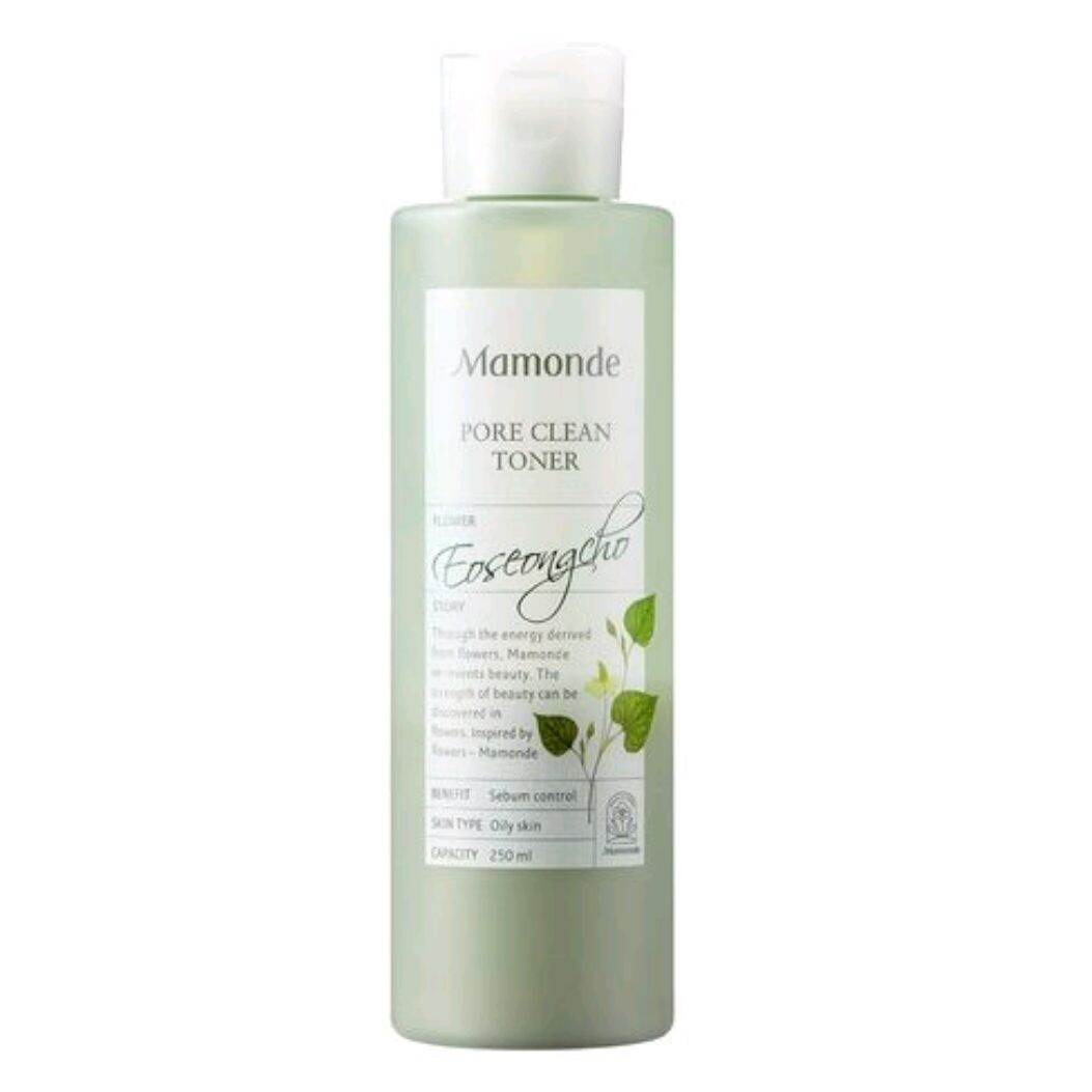 Nước Hoa Hồng Rau Diếp Cá Mamonde Pore Clean Toner 250Ml Dùng Cho Da Dầu Da Mụn Giúp Kiểm Soát Lượng Dầu Và Se Khít Lỗ Chân Lông