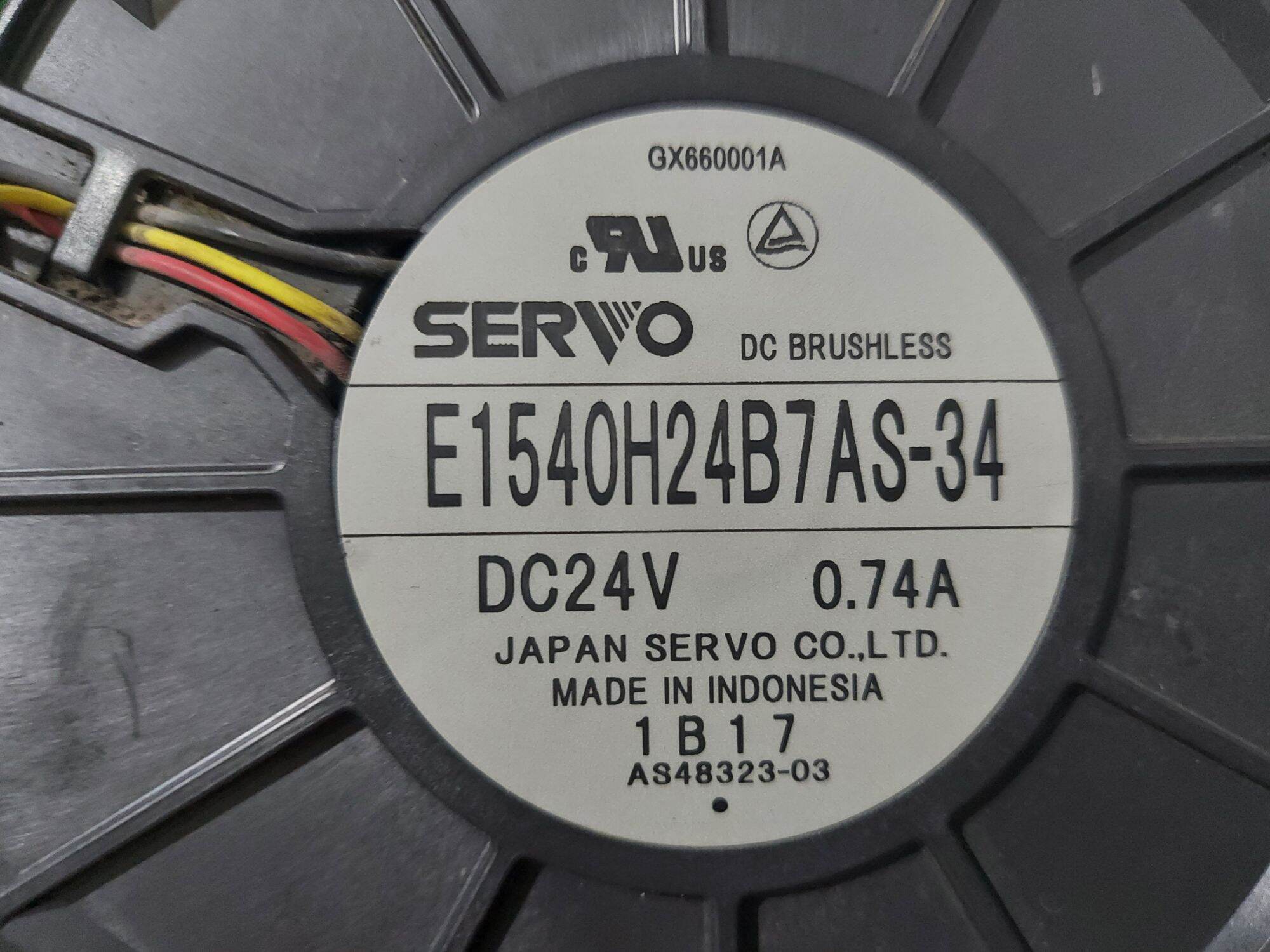 Quạt Sò không chổi than 24V-0.74A tháo máy Nhật