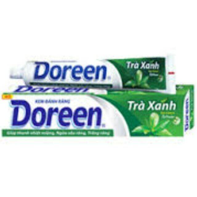 Kem đánh răng Doreen trà xanh 180g