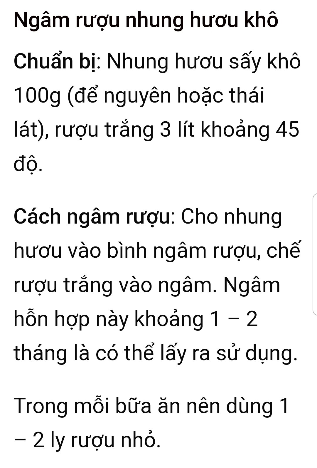 Nhung Hươu Thái Lát Sấy Khô Nguyên Chất 100gr– Dễ Dùng, Đóng Gói Tiện Lợi