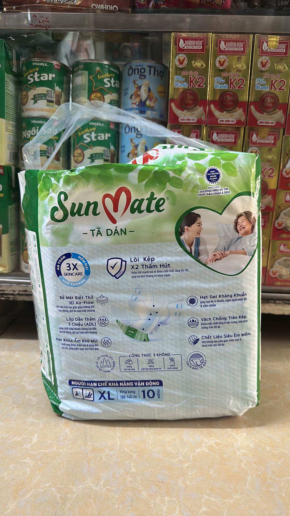 Tả dán người già Sun Mate  SIZE M/L/XL