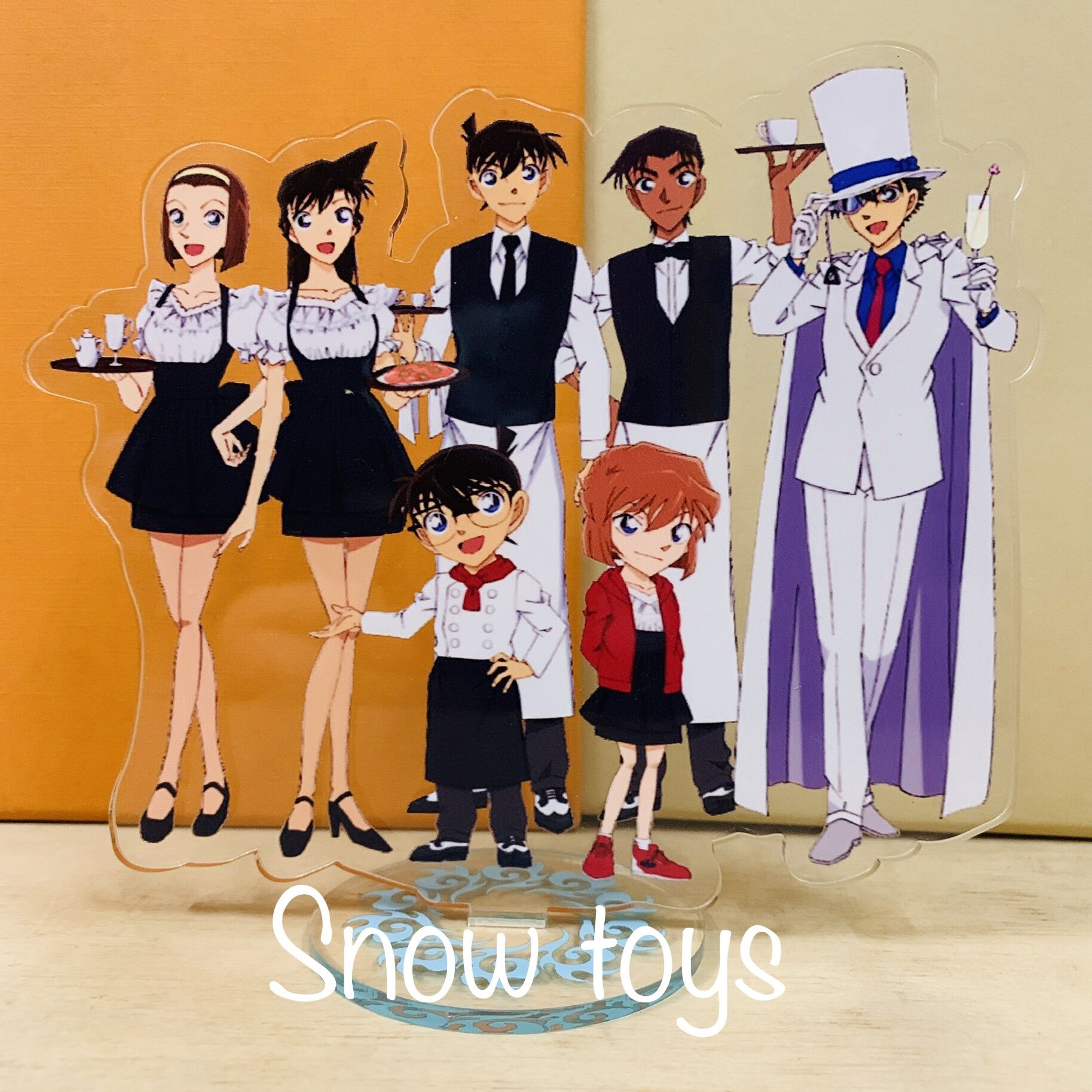Mô hình nhân vật conan - tượng mika conan - standee conan - Standee conan thám tử lừng danh Conan Kudo Shinichi Haibara Ran Mori Hattori Siêu đạo chích Kaito Kid Yoshida mica acrylic