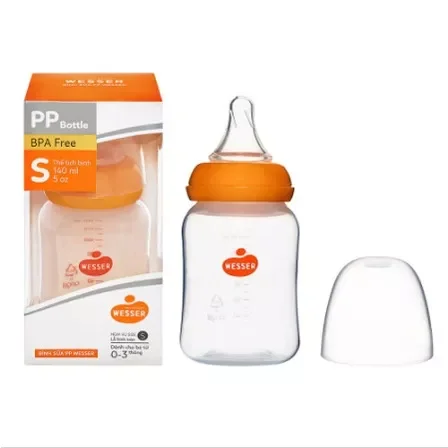 Bình sữa, núm ty Wesser cho bé 60ml. 140ml, 250ml
