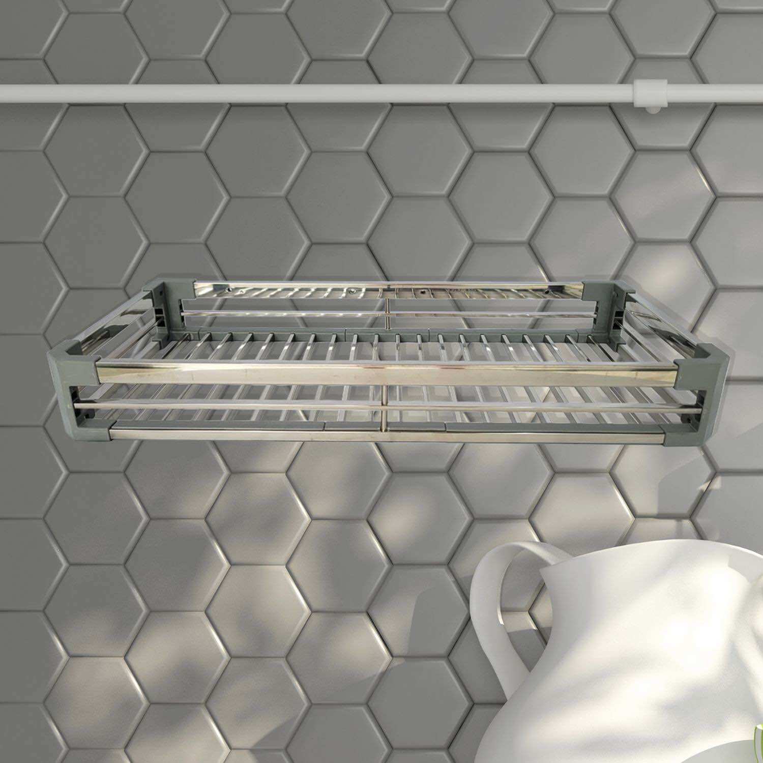 Kệ treo 1 tầng/ 2 tầng inox 201