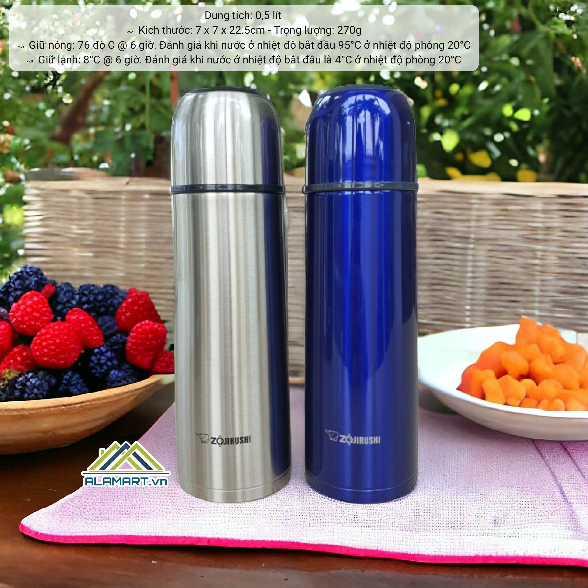 Bình giữ nhiệt Zojirushi SV-GR50 (500ml)