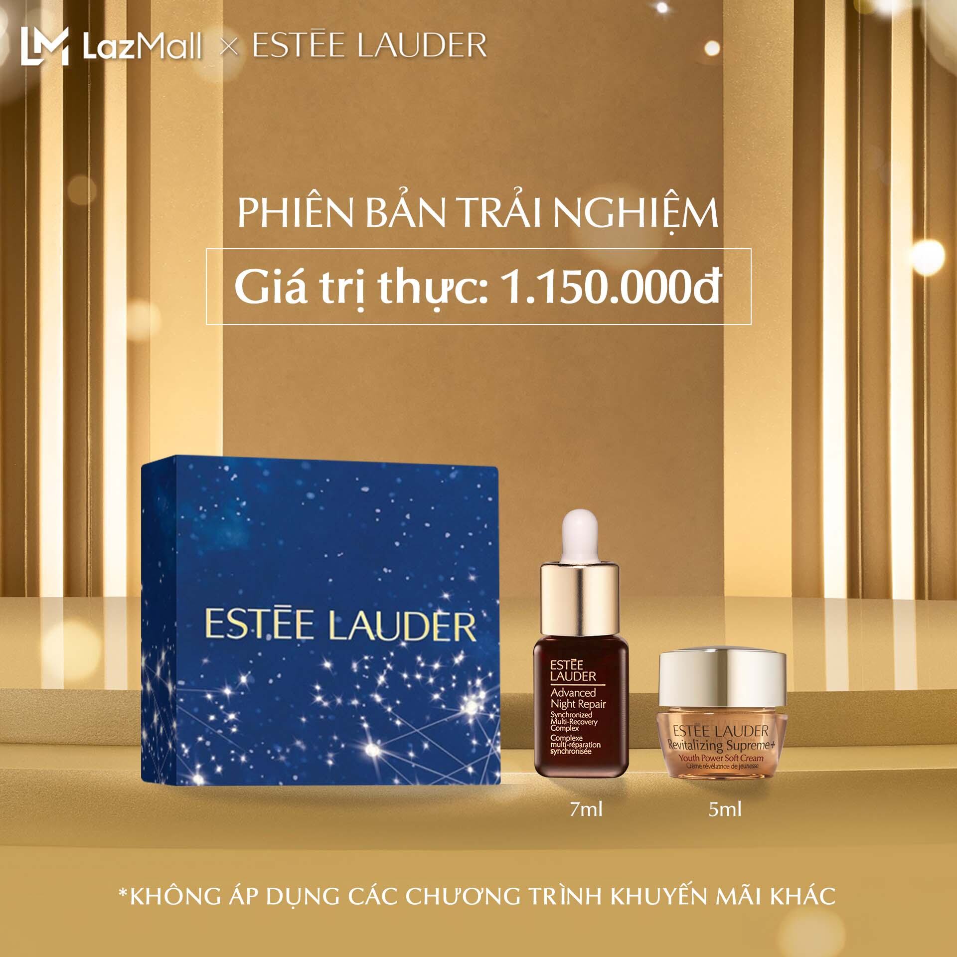 [PHIÊN BẢN TRẢI NGHIỆM] Bộ đôi phục hồi chống lão hóa - Tinh chất Estee Lauder Advanced Night Repair