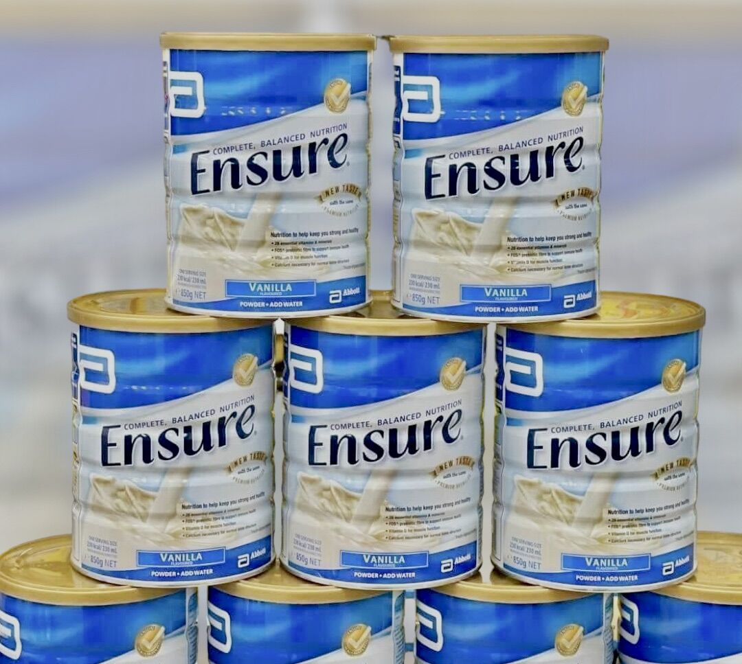 [DATE 2026] SỮA BỘT ENSURE ÚC 850G HƯƠNG VANI