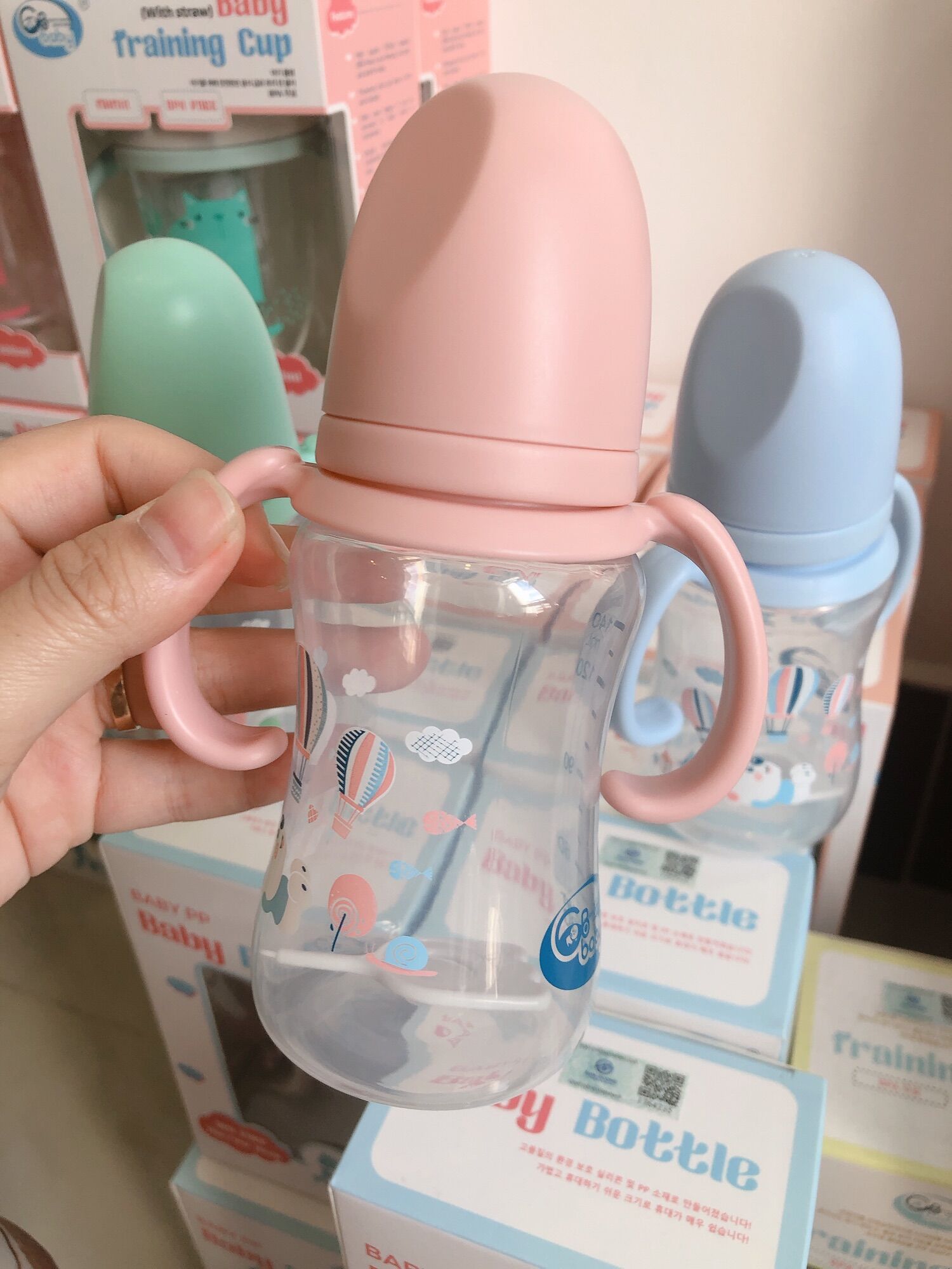 Bình sữa cổ hẹp GB Baby 140ml 240ml