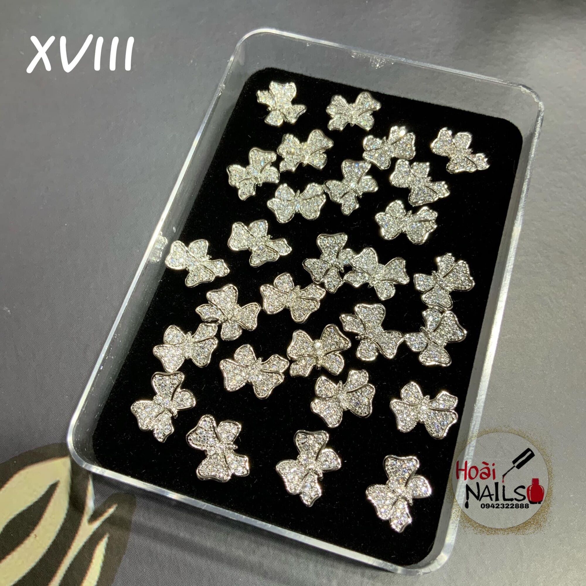 Charm nơ cao cấp (1 chiếc)