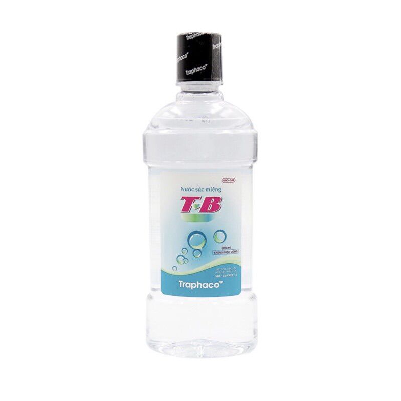 Nước súc miệng TB trắng Traphaco