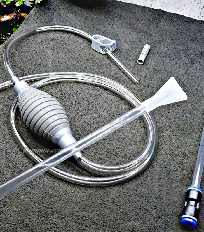 ống hút cặn bể cá cảnh thêm đầu nối dài ( 2m2)