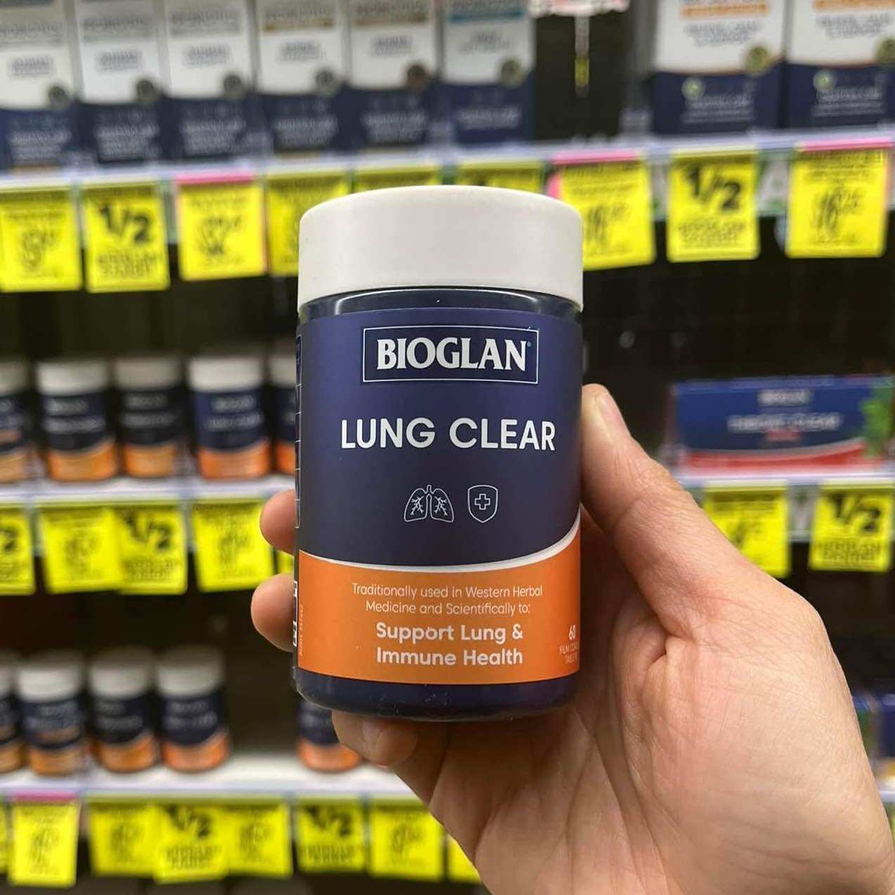 Lung Clear Bioglan 60 viên