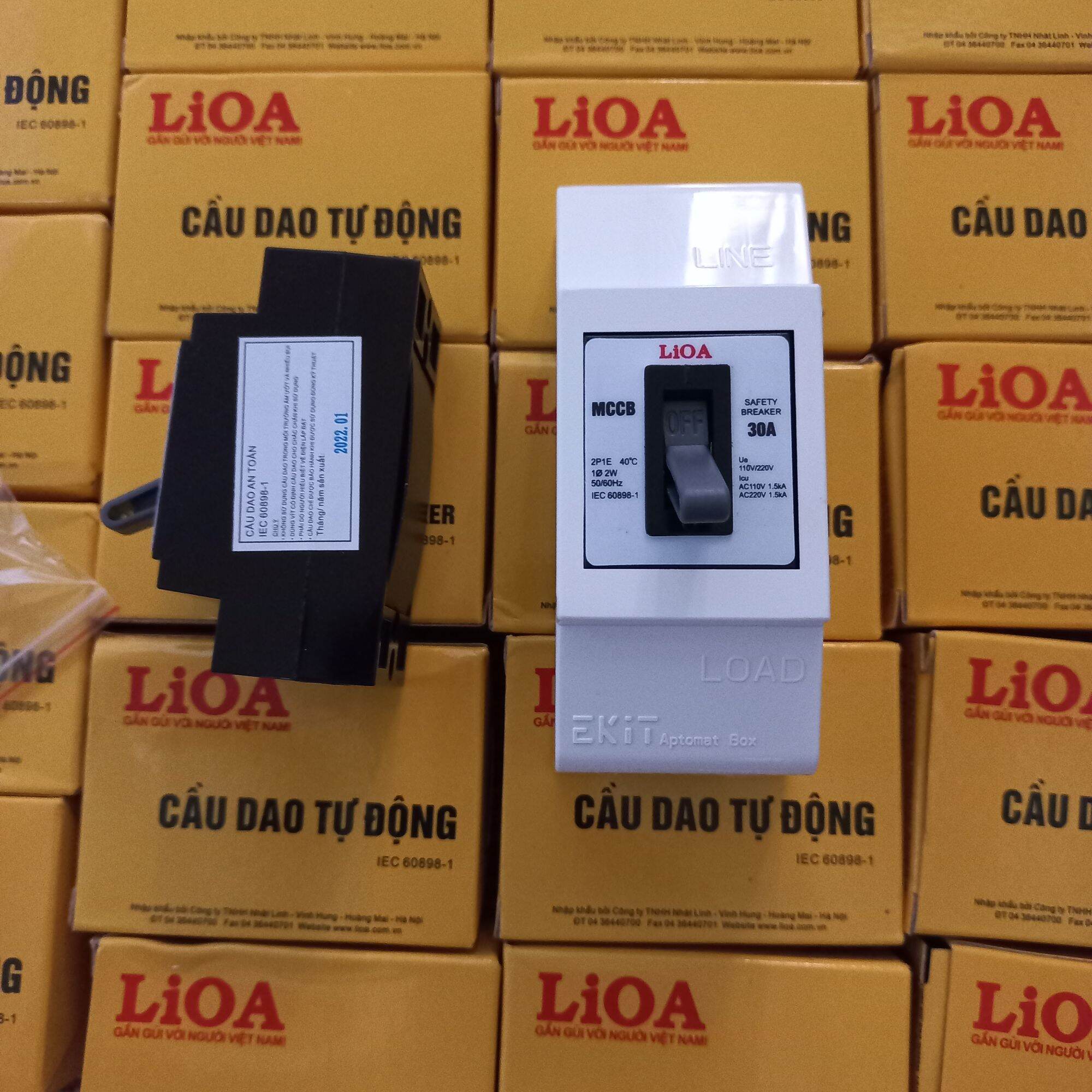 Atomat cầu dao tự động Lioa 30A