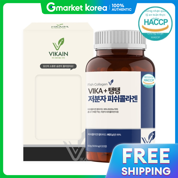 Viên bổ sung collagen cá phân tử thấp peptide cho người trẻ 120 viên hỗ trợ giảm cân đã được chứng n