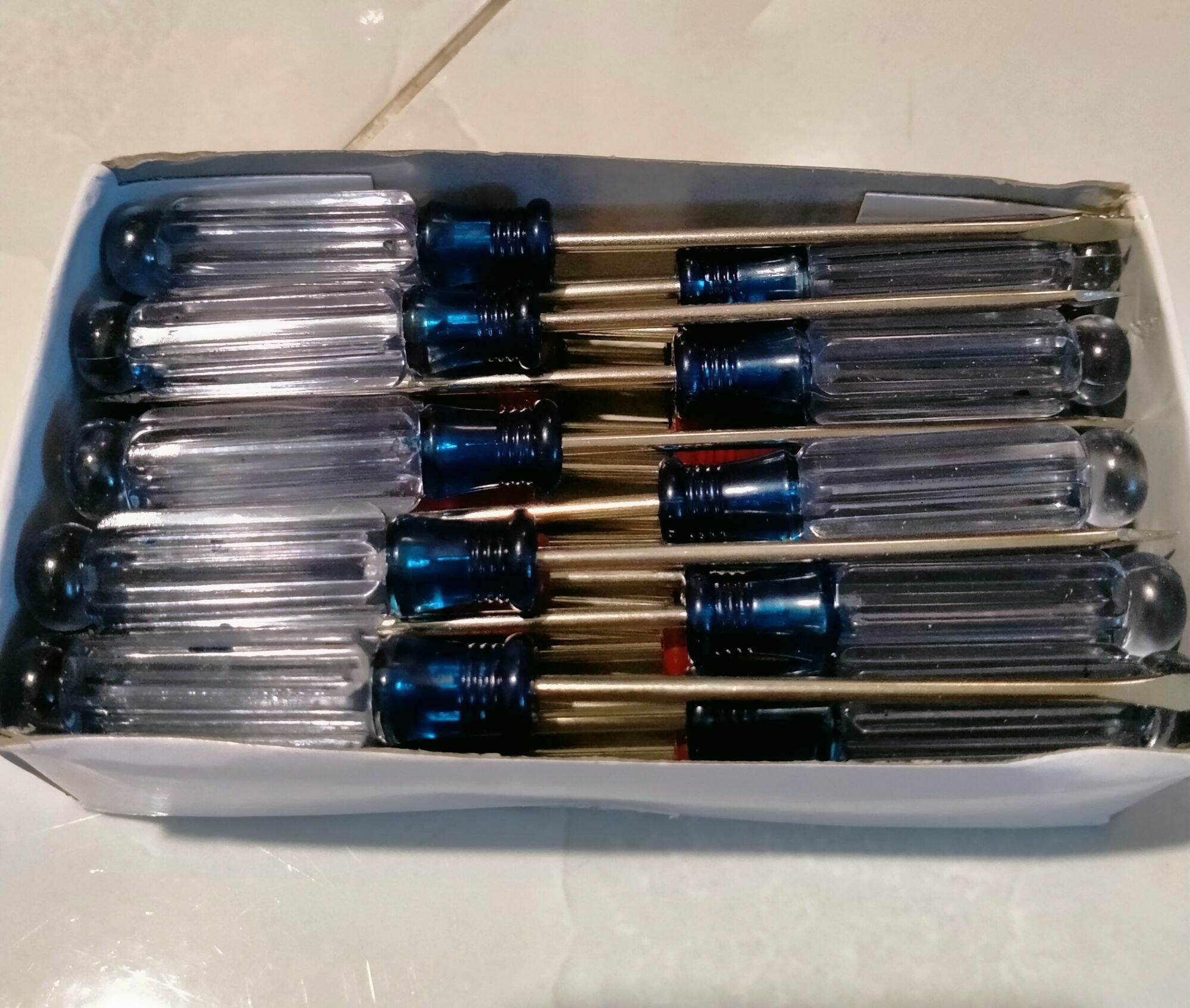 [hộp 30 cây] Tua vít nhỏ 3mm đầu có nam châm