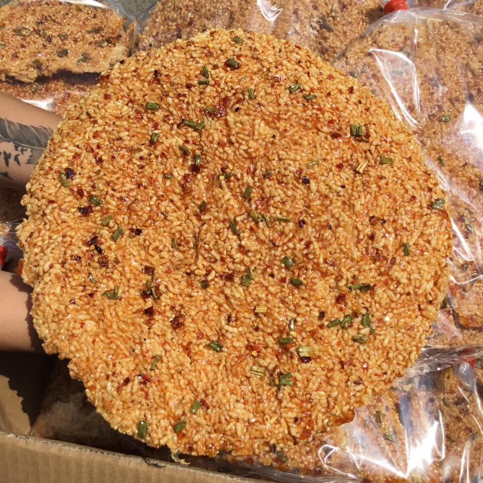Cơm Cháy Mắm Hành Loại Bể 500gr