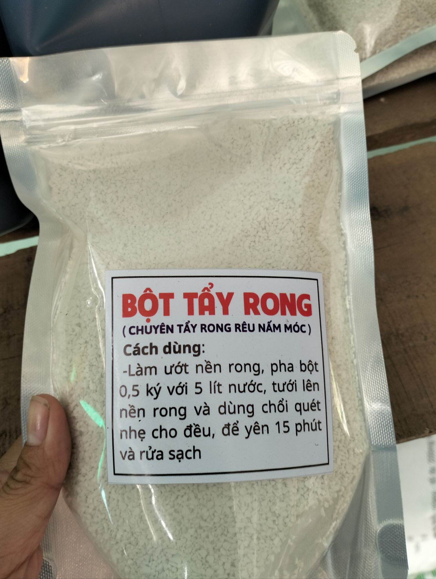 Bột tẩy rong rêu- 1ký 79.000đ