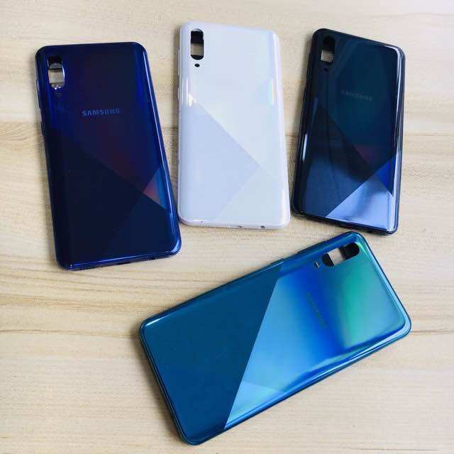 Bộ Vỏ Sườn Samsung A30S (kính cam/sườn/vỏ/khay sim/phím)