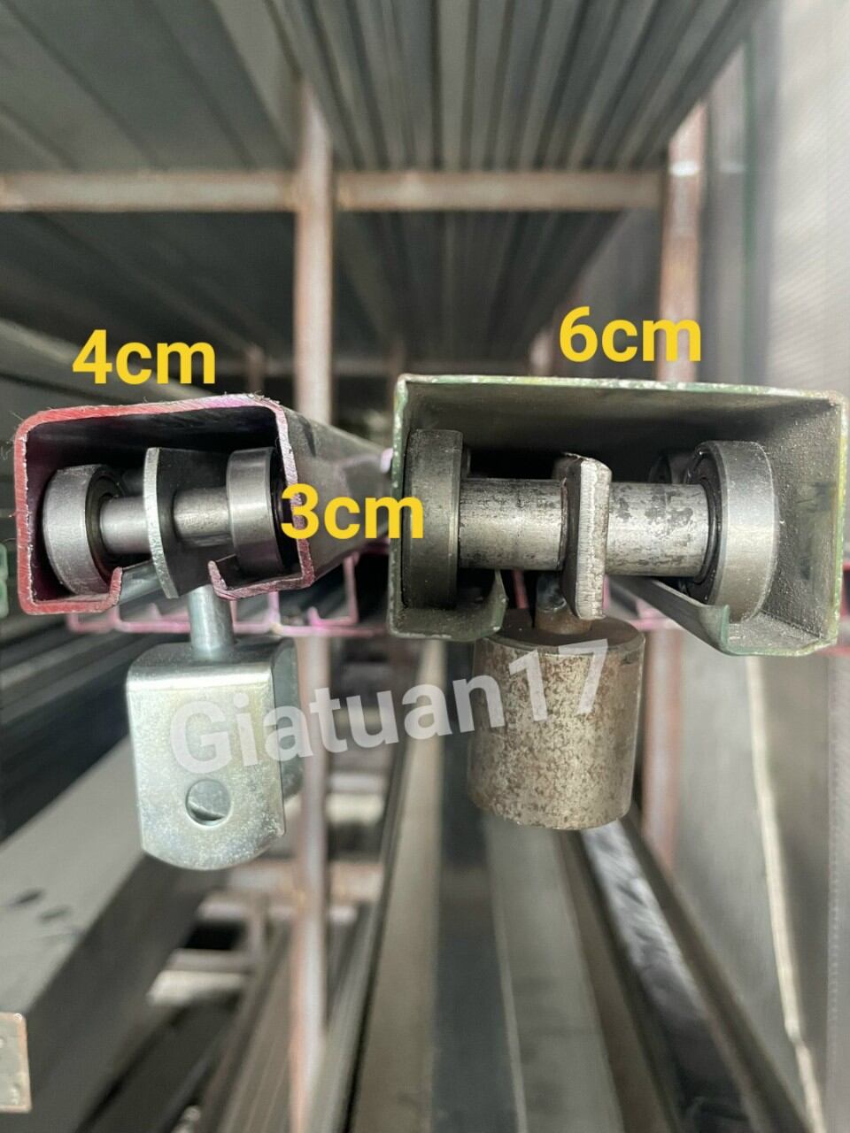 Bánh xe treo cửa lùa, mái xếp đủ loại