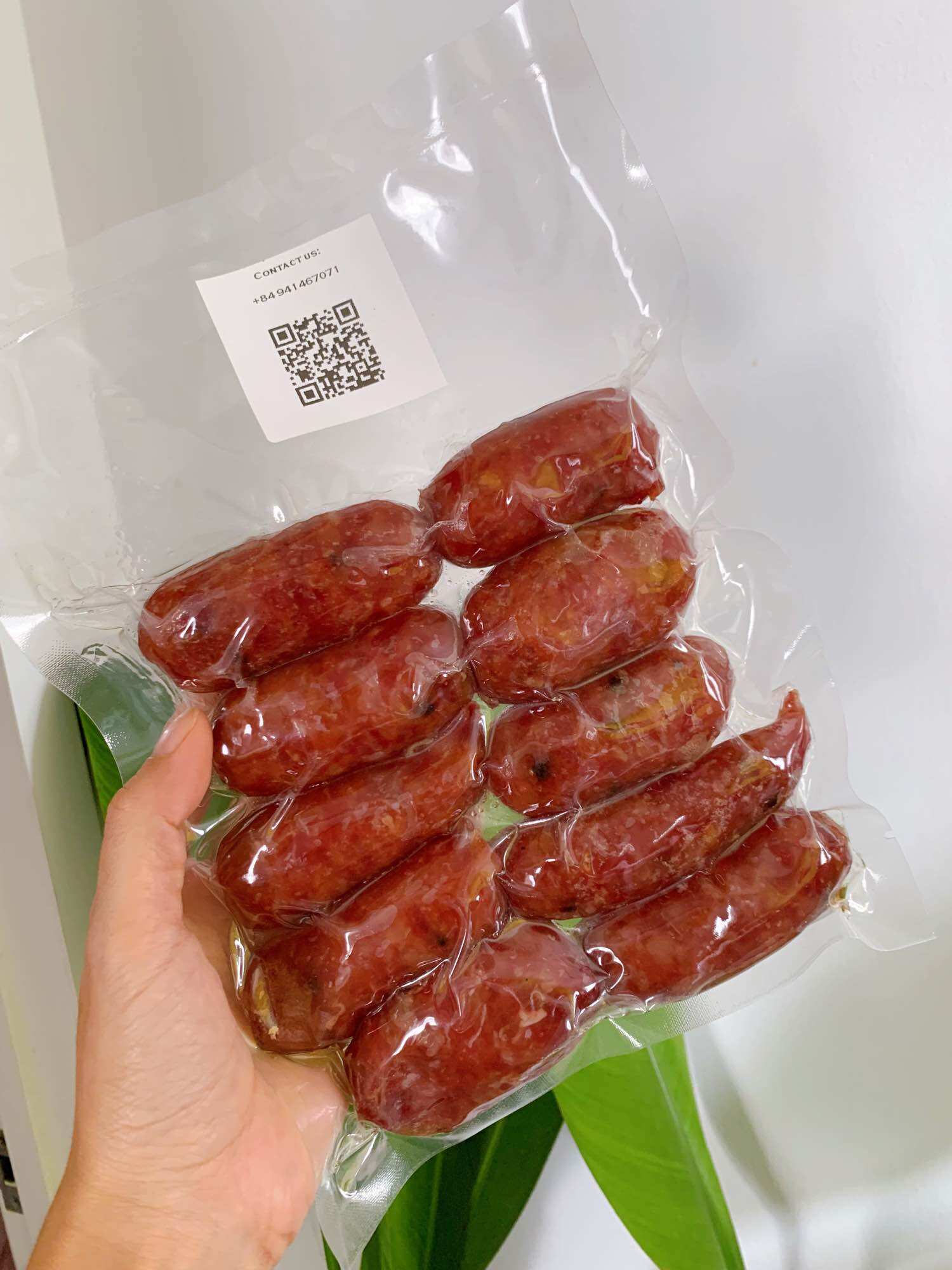 Lạp xưởng tươi nhà làm