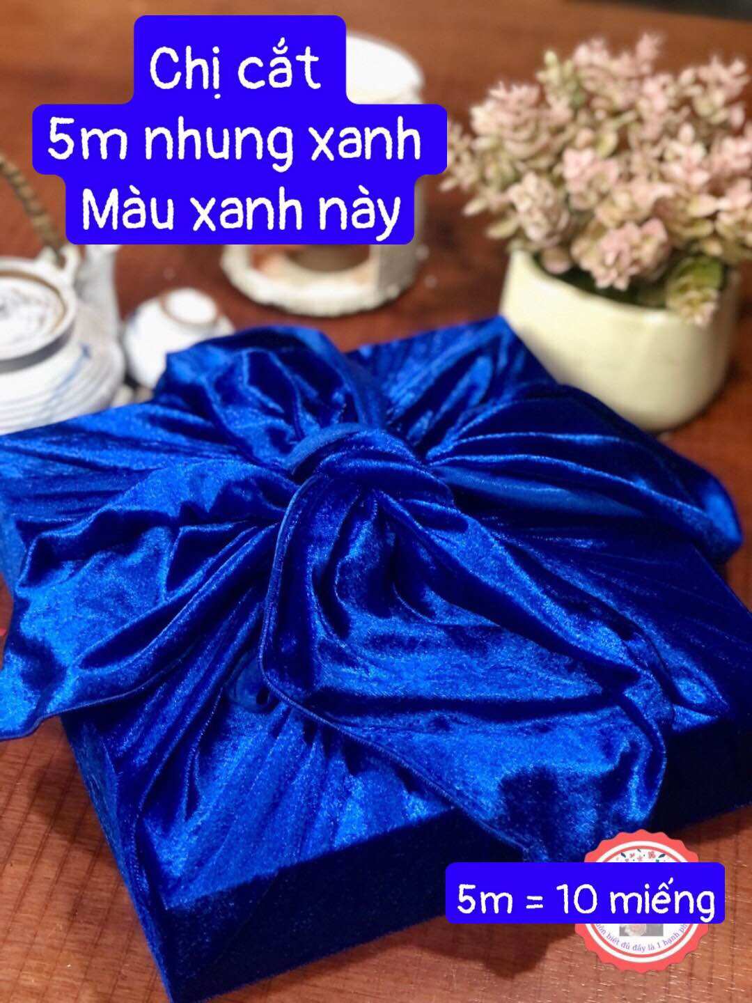 VẢI NHUNG ĐỎ TƯỢI TUYỆT ĐẸP ĐÂY