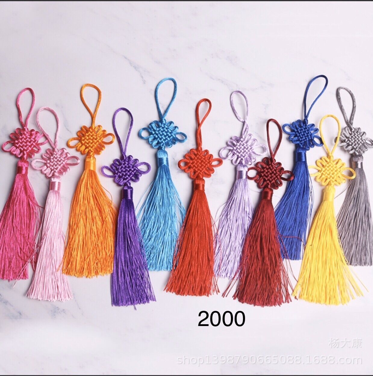 Dây treo kết đồng tâm - Tua rua treo trang trí