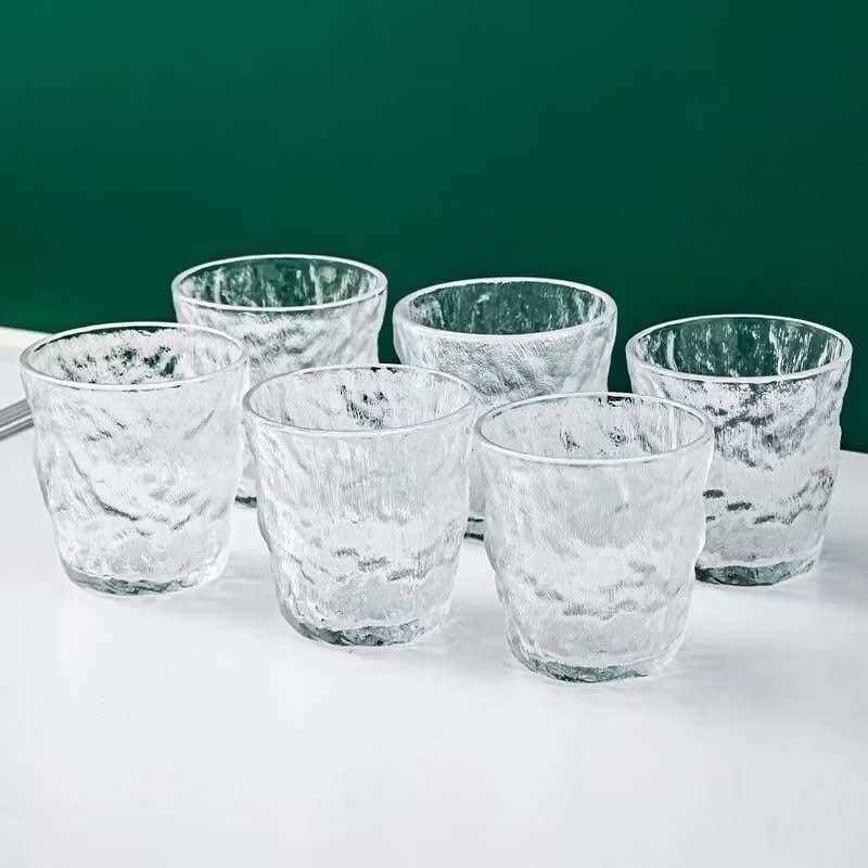 Ly thủy tinh có quai cầm combo 6 ly thủy tinh Deli 335ml chuyên làm ly uống bia