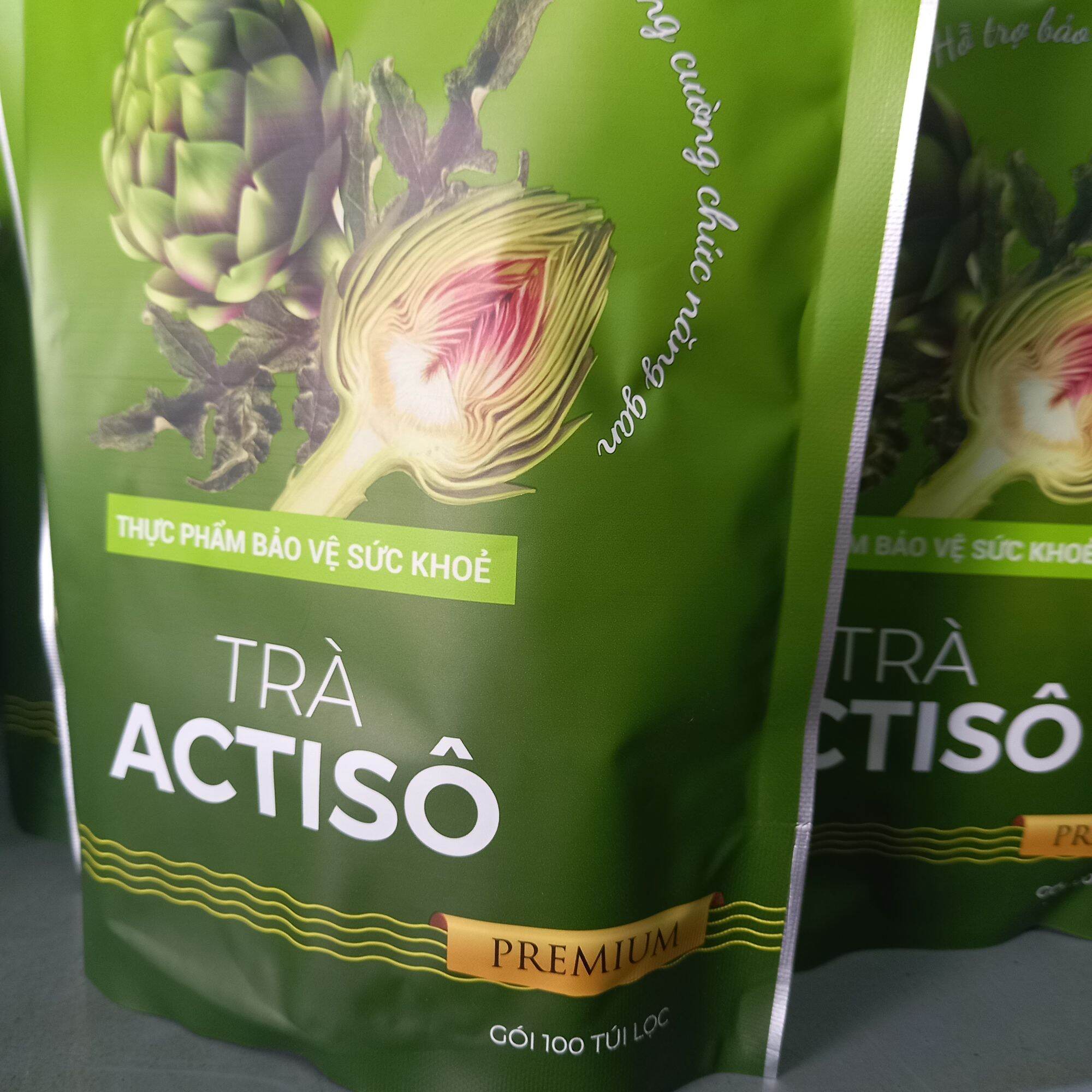 Trà Atiso Ladophar 100 túi lọc ( Bộ 2 gói ) - Actiso Đà Lạt Maximas
