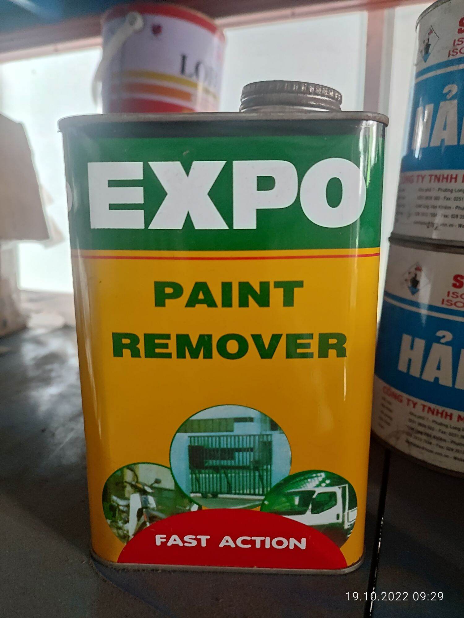 Sơn tẩy công nghiệp expo