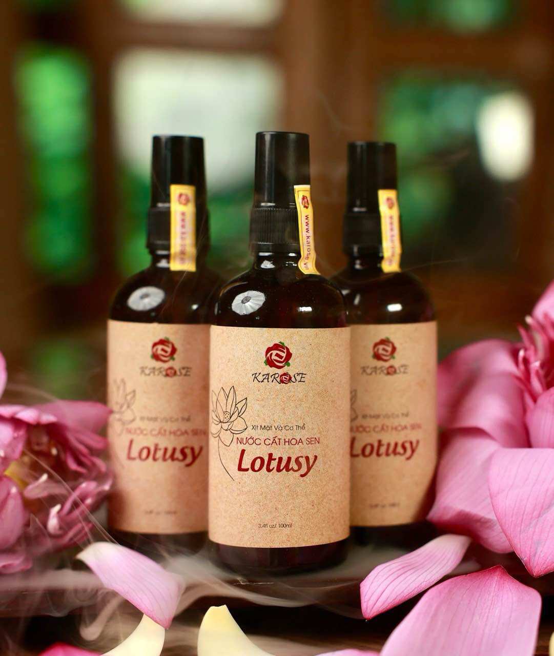 Nước Cất Hoa Sen Karose Lotusy 100ml