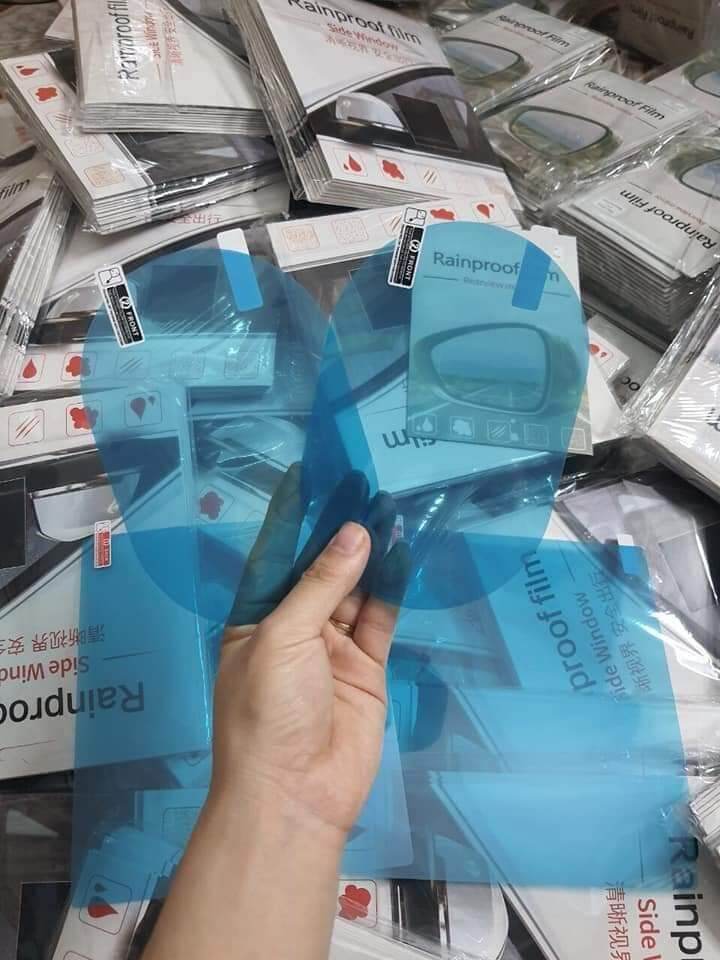 Combo 4 Miếng dán chống nước gương ô tô
