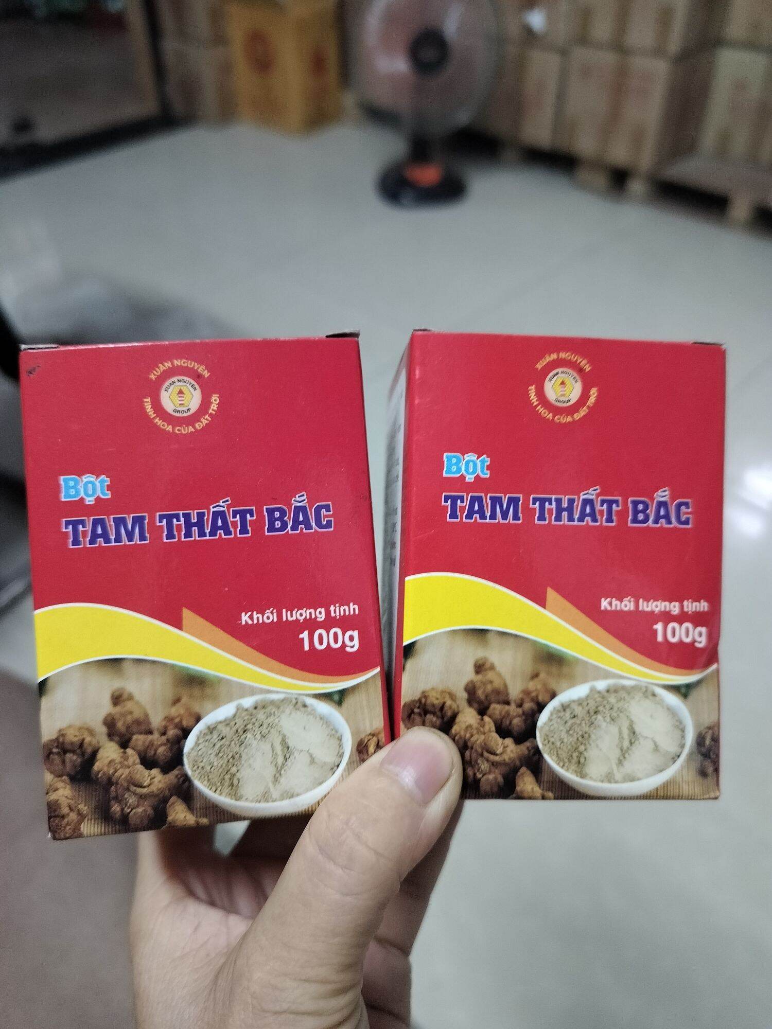 Bột Tam Thất Bắc Thượng Hạng Xuân Nguyên lọ thủy tinh 100gr