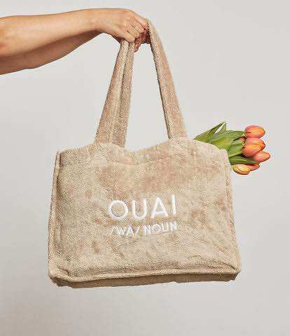 Túi vải khăn OUAI Oversized Tote Bag